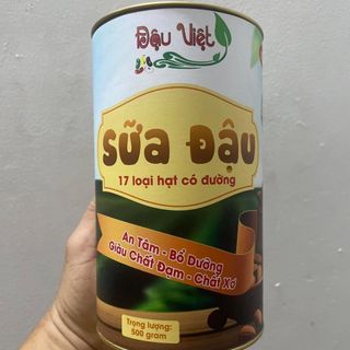 SỮA ĐẬU HẠT - BỘT NGŨ CỐC DINH DƯỠNG ĐẬU VIỆT HỘP 500G giá sỉ