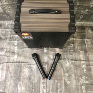 Loa Kéo Di Dộng SUNYBOX GJ-S10 (Bass 10", 2 Micro)
