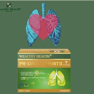 Viên uống bổ phổi Wealthy Health PM – LUNG