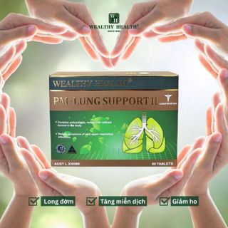 Viên uống bổ phổi Wealthy Health PM – LUNG