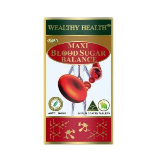 Viên Uống Cân Bằng Đường Huyết Maxi Blood Sugar Balance- Wealthy Health