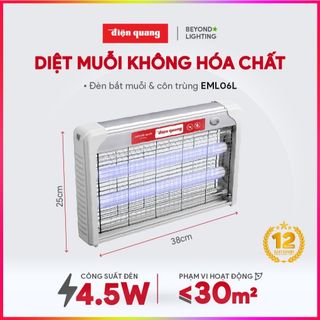 Đèn bắt muỗi Điện Quang ĐQ EML06L