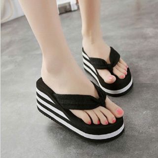 DÉP KẸP NỮ ĐẾ SỌC 6P