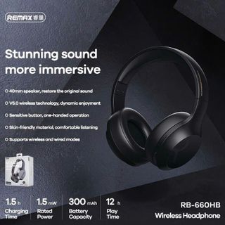 Tai nghe Bluetooth chụp tai REMAX RB-660HB
