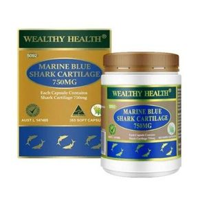 Viên uống sụn cá mập Marine Blue Shark Cartilage 750mg  -Wealthy Health