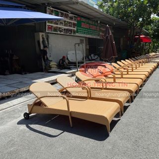 Giường tắm nắng ghế hồ bơi ghế bãi biển giá rẻ ghế thư giãn