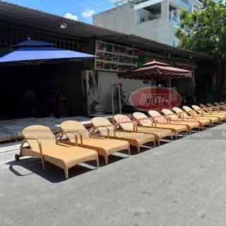 Giường tắm nắng ghế hồ bơi ghế bãi biển giá rẻ ghế thư giãn