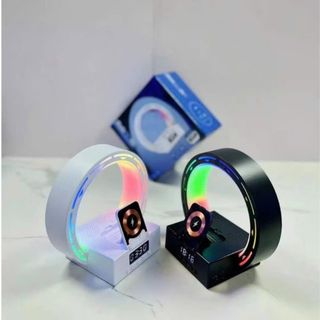 Loa Bluetooth L35, Loa Đế Sạc Không Dây, Đồng Hồ Điện Tử, Dải LED RGB, Gắn USB, Thẻ Nhớ