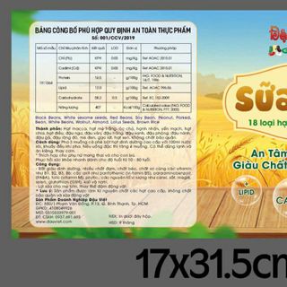 SỮA ĐẬU HẠT - BỘT NGŨ CỐC DINH DƯỠNG ĐẬU VIỆT LOẠI CAO CẤP NHÃN VÀNG HỘP 500G