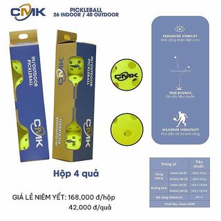 Quả Bóng Pickleball Giá Sỉ | Bán Sỉ Quả Bóng Pickleball