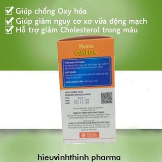 HVINA OMEGA – GIẢM NGUY CƠ XƠ VỮA ĐỘNG MẠCH