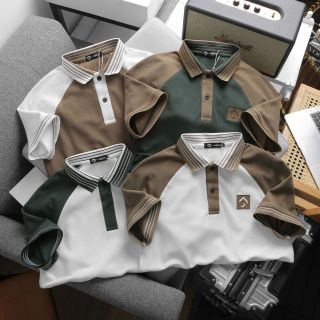Áo thun nam Polo Men RL, áo thun cổ trụ