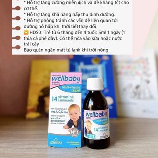 WELLBABY - TRỢ THỦ ĐẮC LỰC GIÚP BÉ ĂN NGON, KHỎE MẠNH