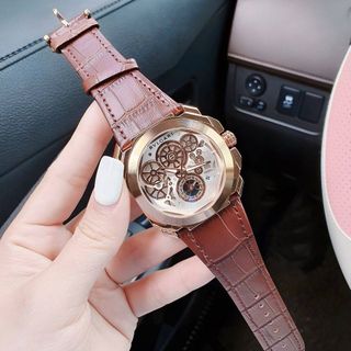 DEAL HOT ĐỒNG HỒ NAM TRUNG CẤP B V L DÂY DA MẶT VÒNG