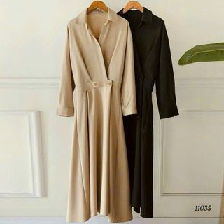 Đầm dự tiệc thiết kế dáng xoè, tay lỡ, dự tiệc chất liệu cotton lạnh, mềm mại, sang trong,thanh lịch N02