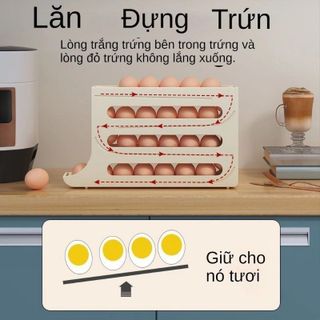 KHAY ĐỰNG TRỨNG 4 TẦNG LĂN TỰ ĐỘNG