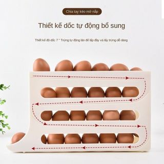 KHAY ĐỰNG TRỨNG 4 TẦNG LĂN TỰ ĐỘNG