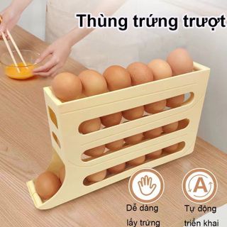 KHAY ĐỰNG TRỨNG 4 TẦNG LĂN TỰ ĐỘNG