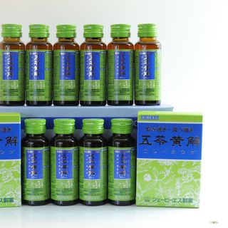 Nước uống Ngũ Linh Hoàng Giải JPS hộp 2 lọ x 30ml
