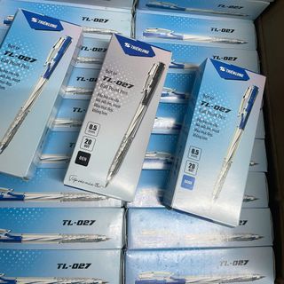 Hộp 20 Bút bi Thiên Long TL-027 màu xanh, đen
