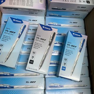 Hộp 20 Bút bi Thiên Long TL-027 màu xanh, đen