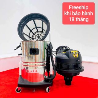 Máy giặt thảm phun hút Hiclean 2 mô tơ 60 Lít
