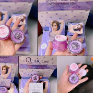 Kem trị thâm nách Qnic Thái Lan phiên bản mới màu tím 15g