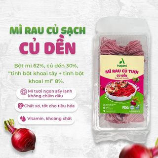 Mì Củ dền, Mì rau củ sạch, Mì ăn kiêng, Mì Healthy 180g