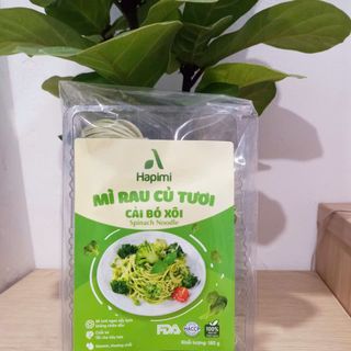 Mì Cải Bó Xôi, Mì rau củ sạch, Mì ăn kiêng, Mì Healthy 180g