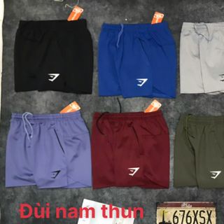 Quần đùi nam form ngắn Chất liệu: poly 2 da Size: M.L.XL.XXL Ri: 2222