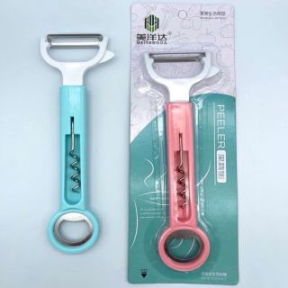 Dụng cụ bào rau củ, khui bia, khui rượu đa chức năng 19cm