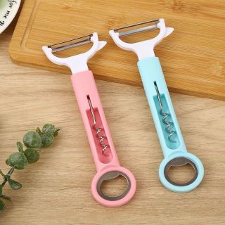 Dụng cụ bào rau củ, khui bia, khui rượu đa chức năng 19cm