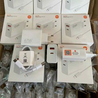 BỘ SẠC XIAOMI 67W - 2 CỔNG SẠC