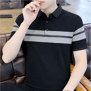 áo đen cá sấu in sọc ngang - giá sỉ cạnh tranh