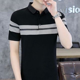 áo đen cá sấu in sọc ngang - giá sỉ cạnh tranh