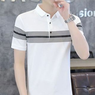 áo cá trắng in sọc ngang - giá sỉ cạnh tranh