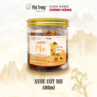 Nước cốt mơ Sơn La cô đặc nguyên chất lọ 500 gram Phở Trang