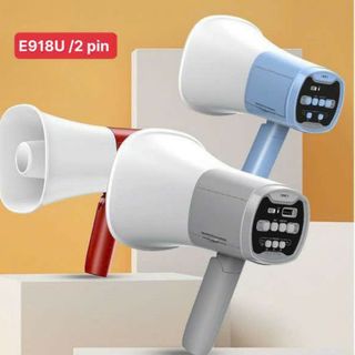LOA PHÓNG THANH 918U - CÓ CỔNG USB VÀ THẺ NHỚ - 2 PIN TRÒN