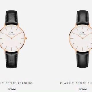 ĐỒNG HỒ NỮ CAO CẤP D.W PETITE DÂY DA MẶT TRÒN