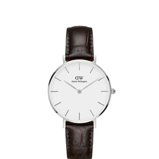 ĐỒNG HỒ NỮ CAO CẤP D.W PETITE DÂY DA MẶT TRÒN