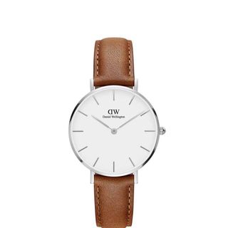 ĐỒNG HỒ NỮ CAO CẤP D.W PETITE DÂY DA MẶT TRÒN