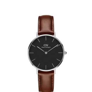 ĐỒNG HỒ NỮ CAO CẤP D.W PETITE DÂY DA MẶT TRÒN