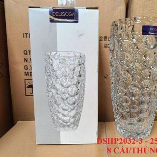 Bình Hoa Thủy Tinh 25cm giá sỉ