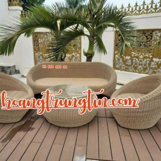 Ghế con sò ghế mây nhựa tròn ghế trứng dây tròn giá rẻ