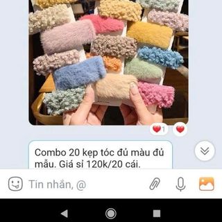 Kẹp tóc siêu xinhh luôn