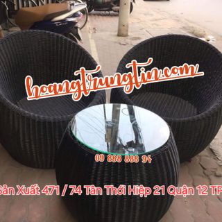 Ghế trứng nhựa giả mây ghế trứng dây tròn giá rẻ