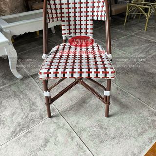 Ghế cafe ngoài trời khung nhôm ghế khung nhôm Hoàng Trung Tín