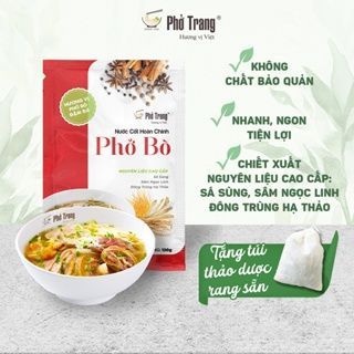 Nước cốt Phở Bò chuẩn vị từ nguyên liệu hảo hạng Phở Trang gói 120g giá sỉ