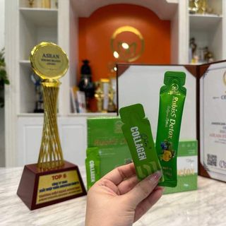 Giảm cân rubiss detox plus collagen peptide tặng kèm hộp fresh detox - Cam kết chính hãng có tem lớp bạc soạn tin tổng đài