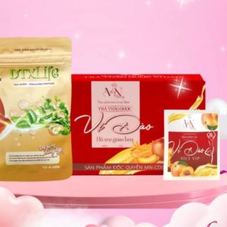 (Tặng detox) TRÀ ĐÀO GIẢM CÂN ĐÔNG ANH CHÍNH HÃNG giá sỉ